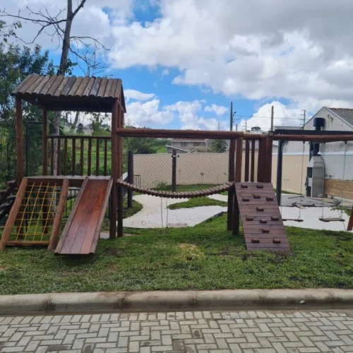 Playground de madeira em Curitiba - Madera Brasil