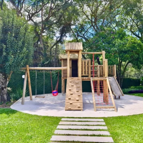 Playground de madeira em Curitiba - Madera Brasil