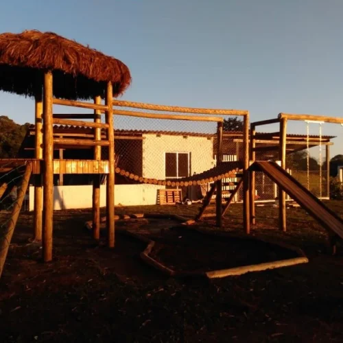 Playground de madeira em Curitiba - Madera Brasil