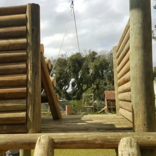 Playground de madeira em Curitiba - Madera Brasil