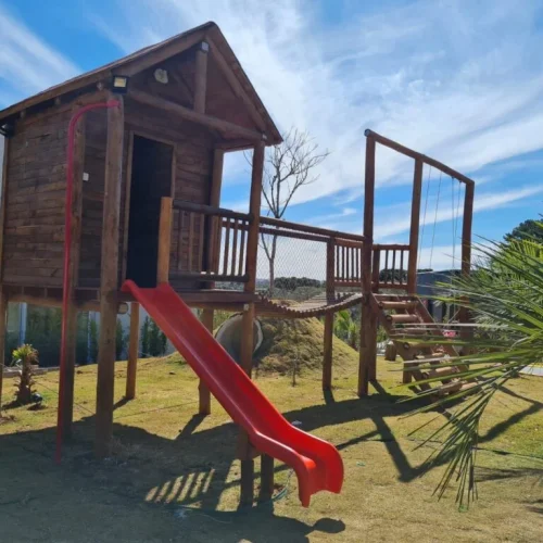 Playground de madeira em Curitiba - Madera Brasil